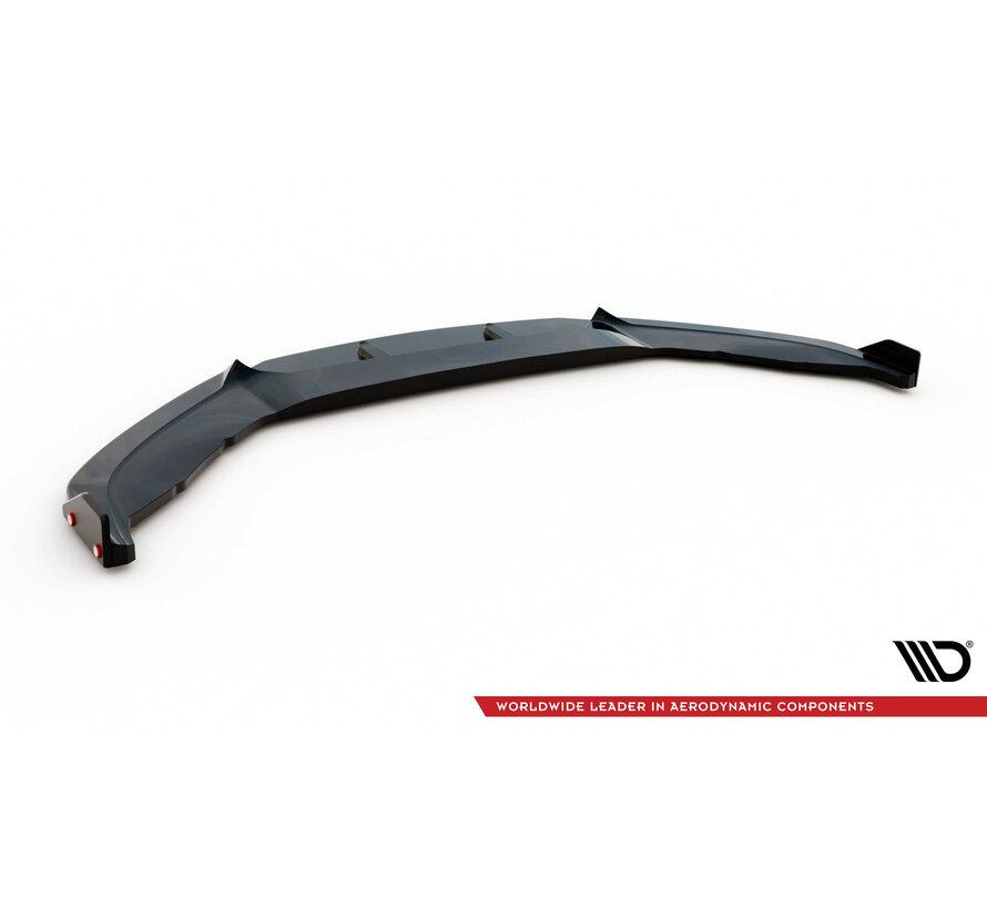 Maxton Design Front Splitter V.3 + Flaps Volkswagen Scirocco R Mk3