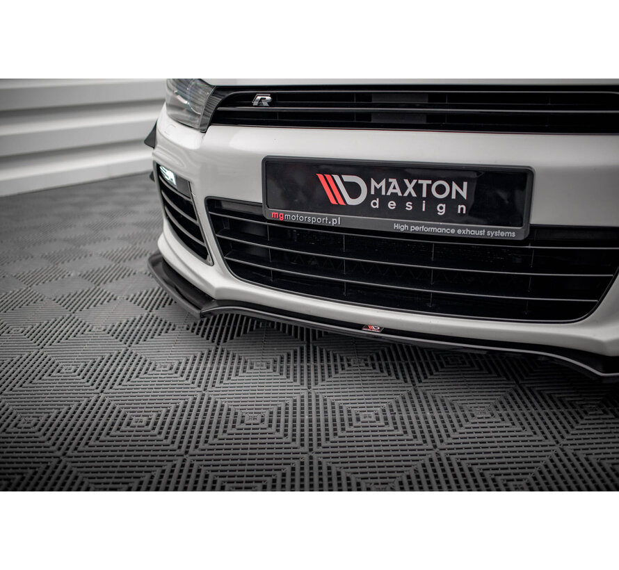 Maxton Design Front Splitter V.4 Volkswagen Scirocco R Mk3