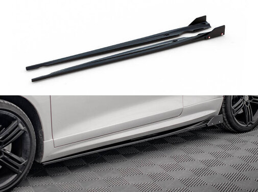 Maxton Design Maxton Design Side Skirts Diffusers V.2 + Flaps Volkswagen Scirocco R Mk3