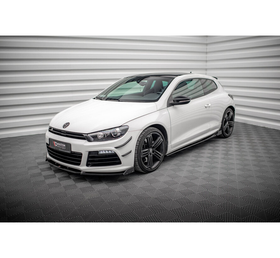 Maxton Design Side Skirts Diffusers V.2 + Flaps Volkswagen Scirocco R Mk3