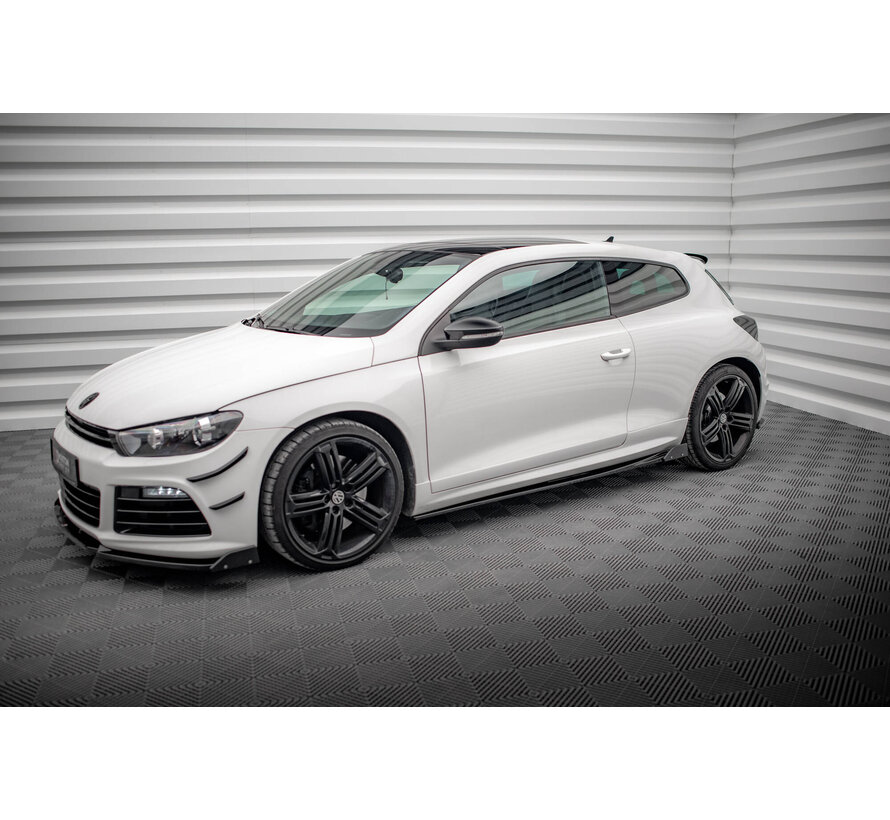 Maxton Design Side Skirts Diffusers V.2 + Flaps Volkswagen Scirocco R Mk3