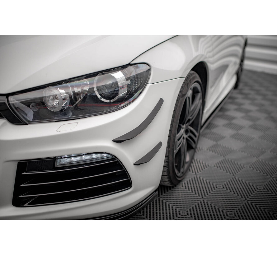 Maxton Design Front Bumper Wings (Canards) Volkswagen Scirocco R Mk3