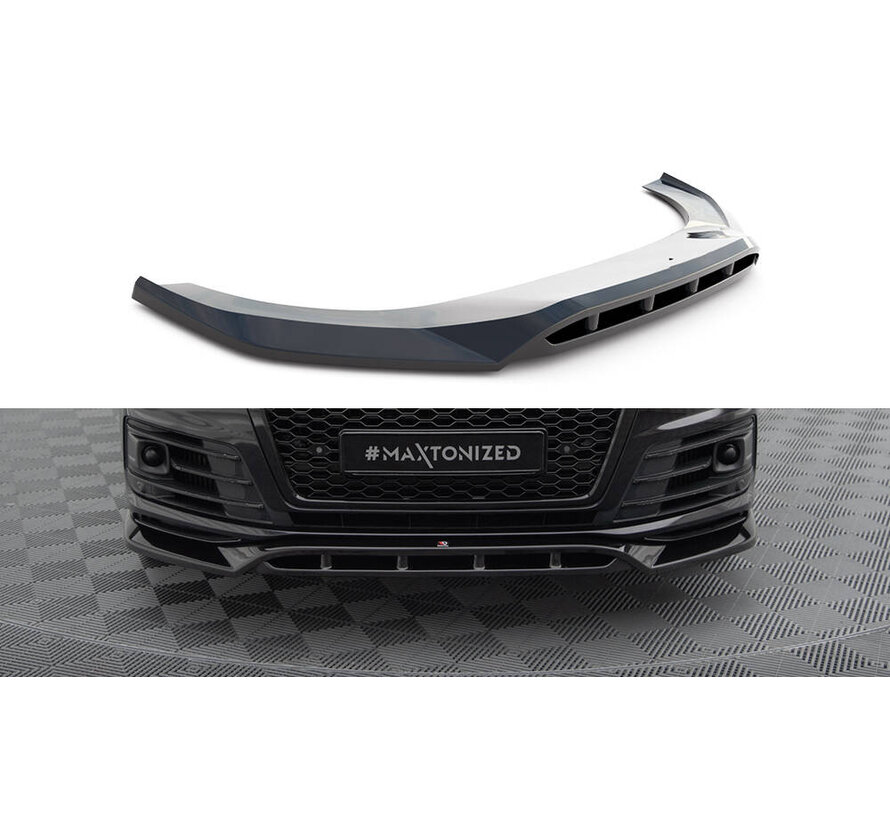 Maxton Design Front Splitter V.2 Audi SQ7 / Q7 S-Line Mk2