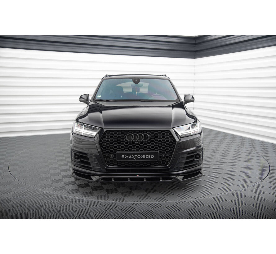 Maxton Design Front Splitter V.2 Audi SQ7 / Q7 S-Line Mk2