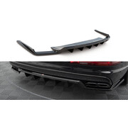 Maxton Design Maxton Design Central Rear Splitter (with vertical bars) Audi SQ7 Mk2