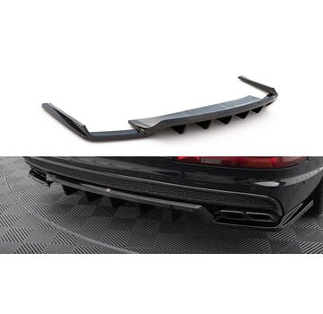 Maxton Design Maxton Design Central Rear Splitter (with vertical bars) Audi SQ7 Mk2