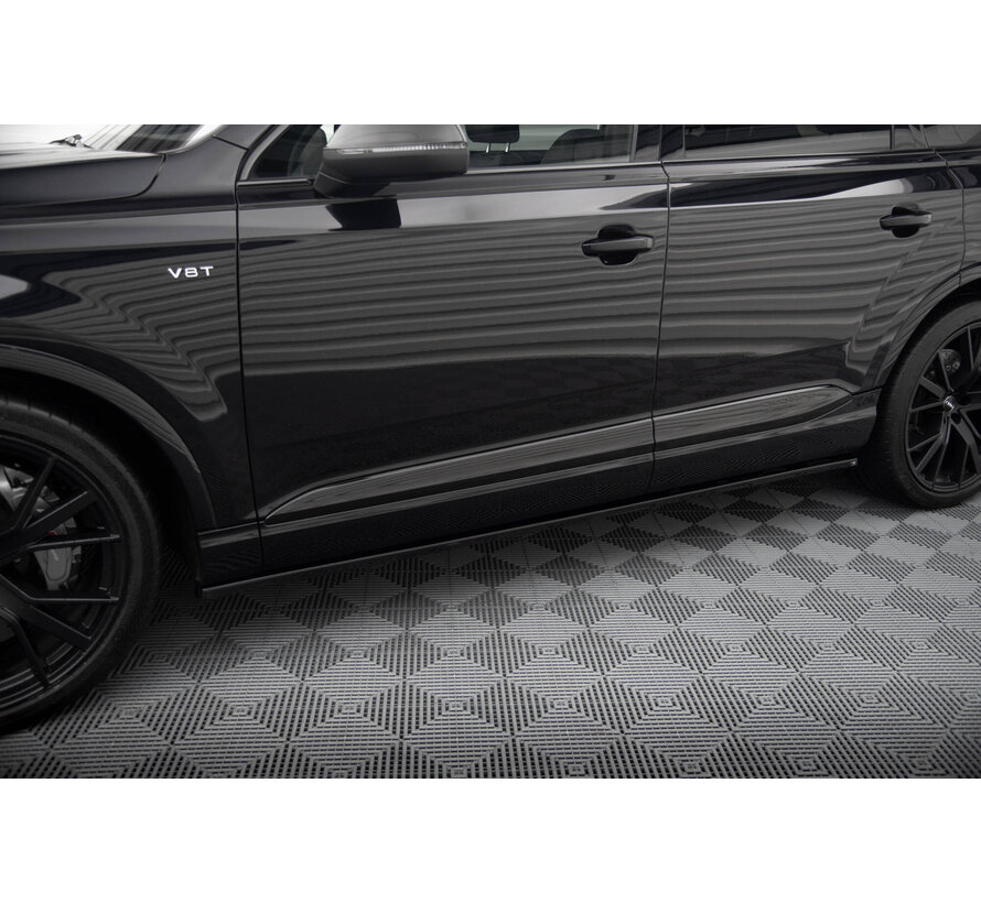 Maxton Design Side Skirts Diffusers V.2 Audi SQ7 / Q7 S-Line Mk2