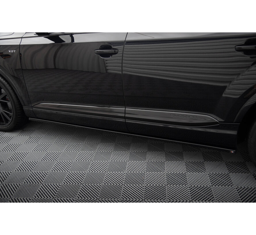 Maxton Design Side Skirts Diffusers V.2 Audi SQ7 / Q7 S-Line Mk2