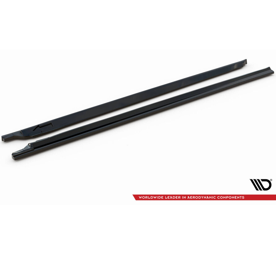 Maxton Design Side Skirts Diffusers V.2 Audi SQ7 / Q7 S-Line Mk2