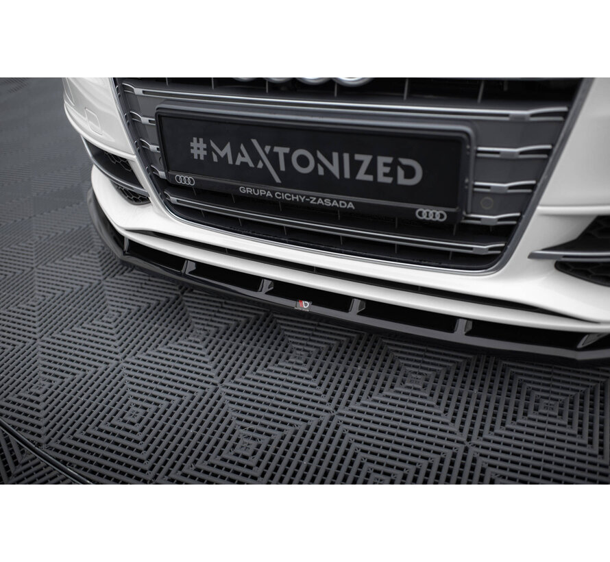 Maxton Design Front Splitter V.1 Audi S3 / A3 S-Line Sportback / Hatchback 8V