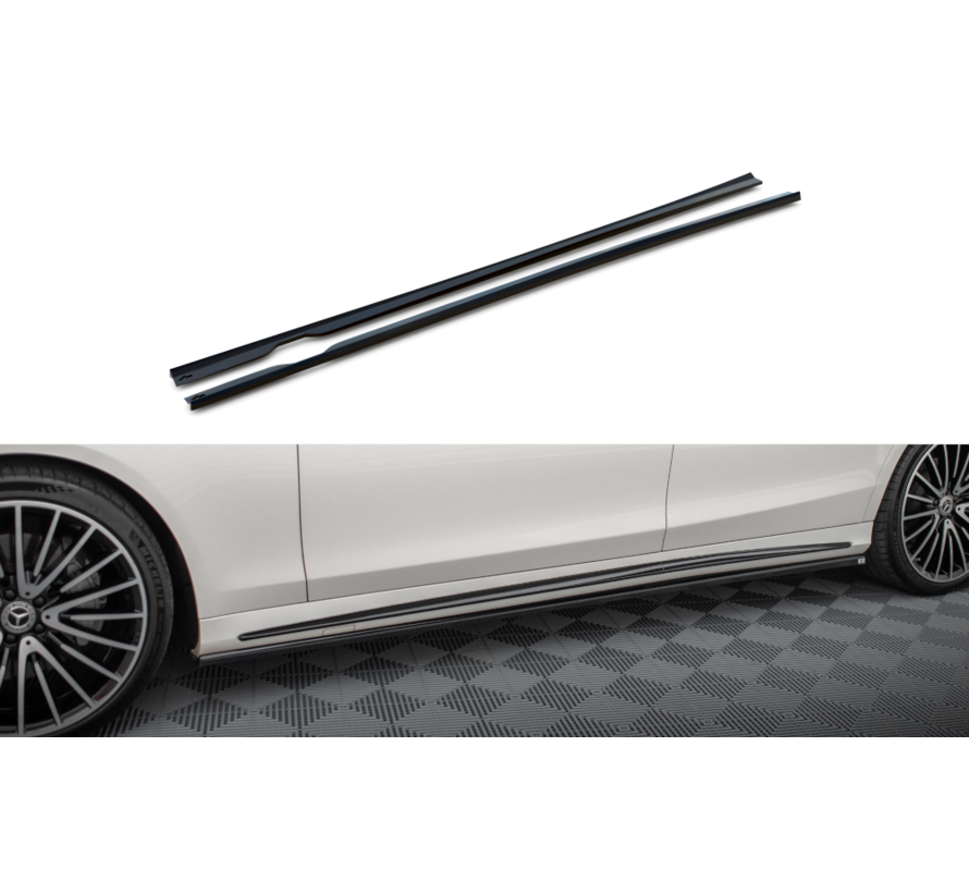 Maxton Design Side Skirts Diffusers Mercedes-Benz S AMG-Line W222 Facelift