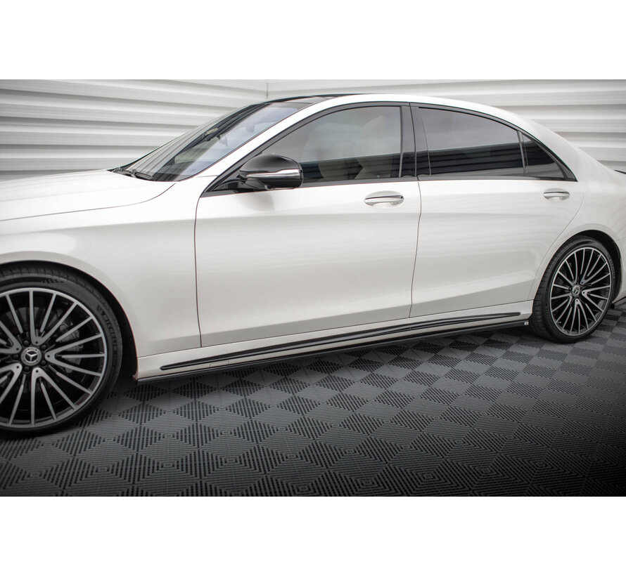 Maxton Design Side Skirts Diffusers Mercedes-Benz S AMG-Line W222 Facelift