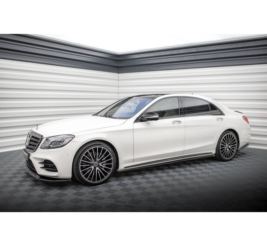 Maxton Design Side Skirts Diffusers Mercedes-Benz S AMG-Line W222 Facelift