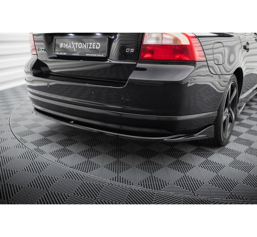 Maxton Design Central Rear Splitter Volvo S80 Mk2