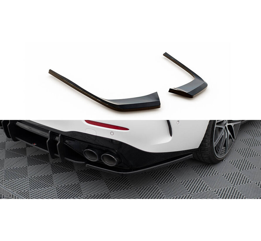 Maxton Design Rear Side Splitters Mercedes-Benz C AMG-Line / 43 AMG W206