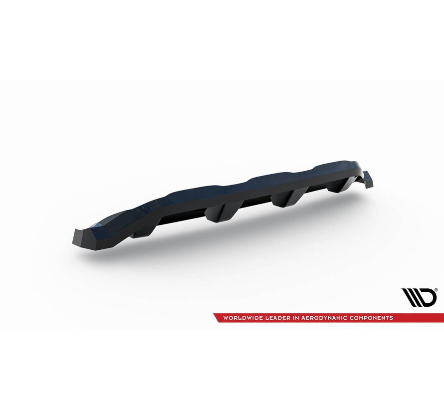 Maxton Design Central Rear Splitter (with vertical bars) Ford Kuga ST-Line Mk2