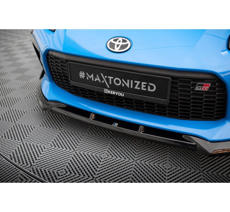 Maxton Design Front Splitter V.1 + Flaps Toyota GR86 Mk1