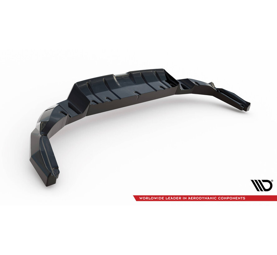 Maxton Design Central Rear Splitter (with vertical bars) V.1 Toyota GR86 Mk1