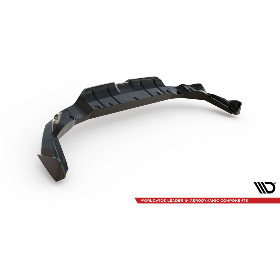 Maxton Design Central Rear Splitter (with vertical bars) V.3 Toyota GR86 Mk1