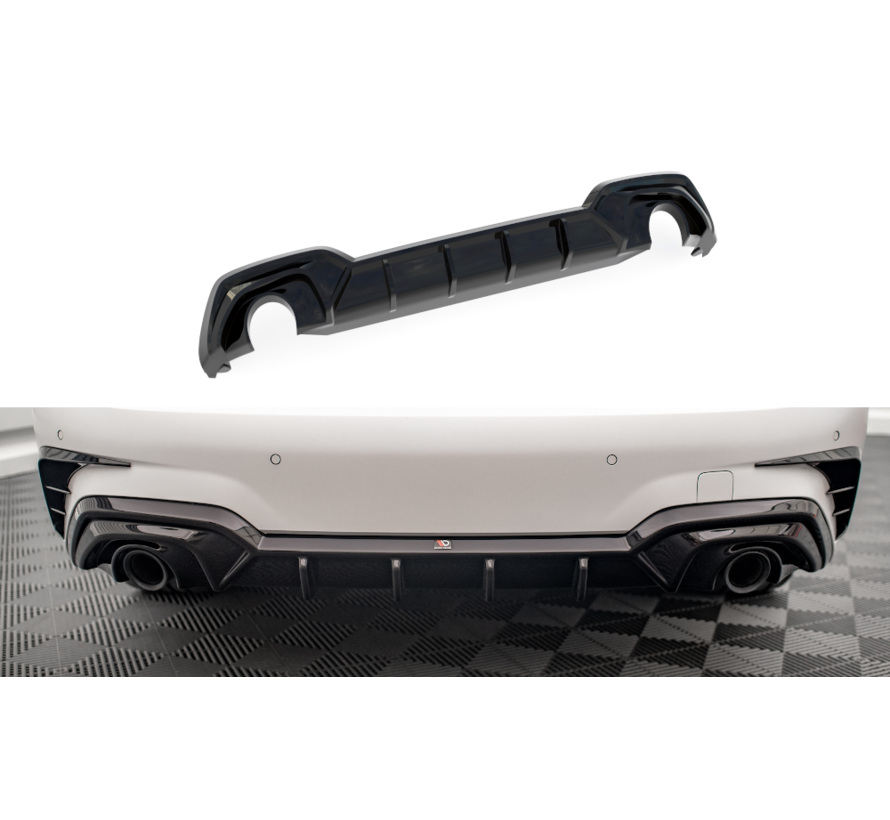 Maxton Design Rear Valance BMW 3 M-Pack G20 / G21 (Fits car with towbar)