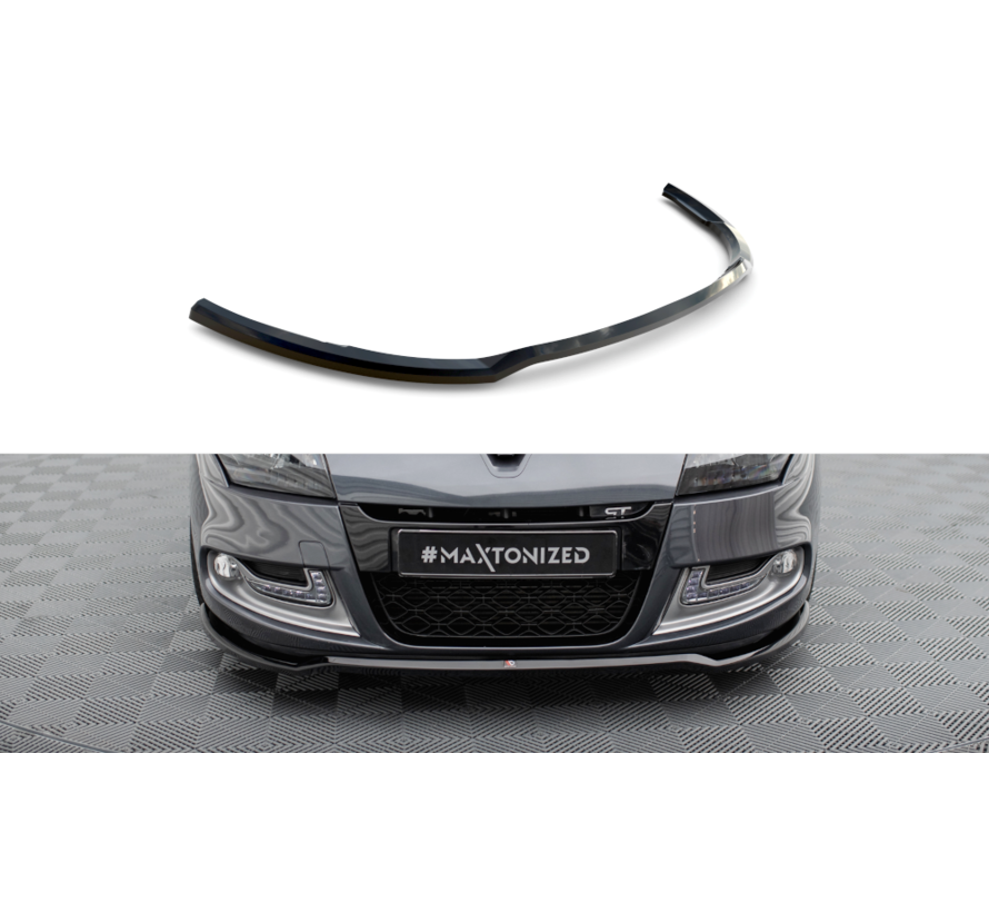 Maxton Design Front Splitter V.1 Renault Megane GT Mk3 Facelift