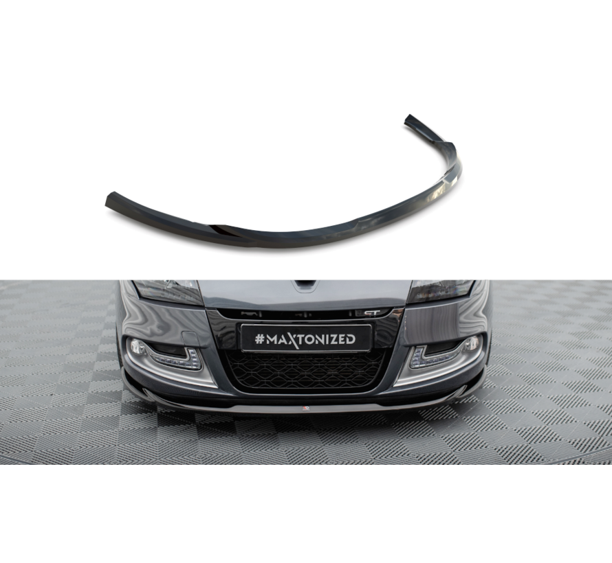 Maxton Design Front Splitter V.2 Renault Megane GT Mk3 Facelift