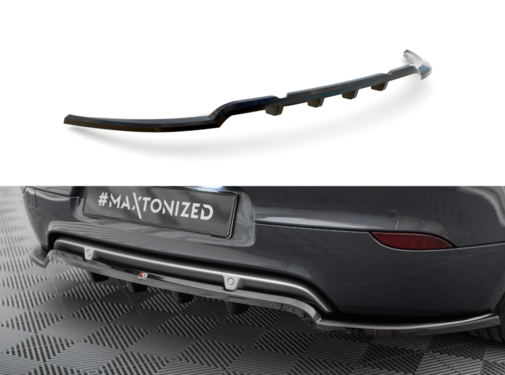 Maxton Design Maxton Design Central Rear Splitter (with vertical bars) Renault Megane GT MK3 Facelift