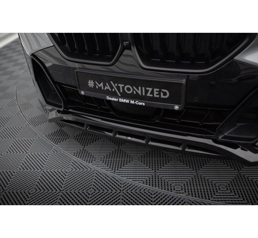 Maxton Design Front Splitter V.1 BMW X6 M-Pack G06 Facelift