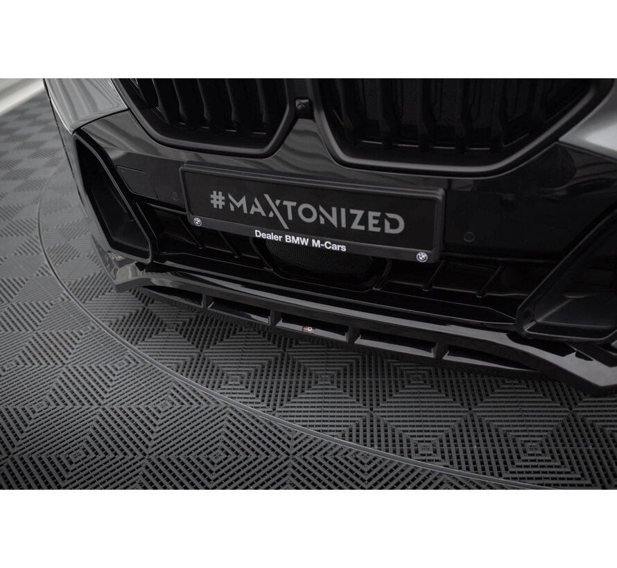 Maxton Design Front Splitter V.1 passend voor BMW X6 M-Pack G06 Facelift