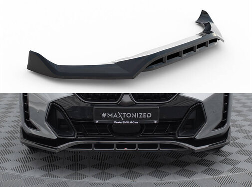 Maxton Design Maxton Design Front Splitter V.2 BMW X6 M-Pack G06 Facelift