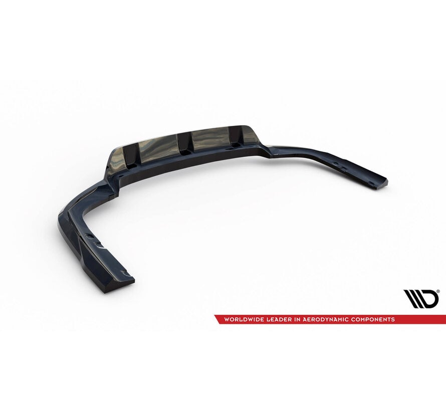 Maxton Design Central Rear Splitter (with vertical bars) V.1 BMW X6 M-Pack G06 Facelift