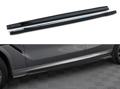 Maxton Design Maxton Design Side Skirts Diffusers V.1 BMW X6 M-Pack G06 Facelift