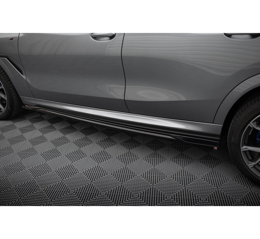 Maxton Design Side Skirts Diffusers V.1 BMW X6 M-Pack G06 Facelift