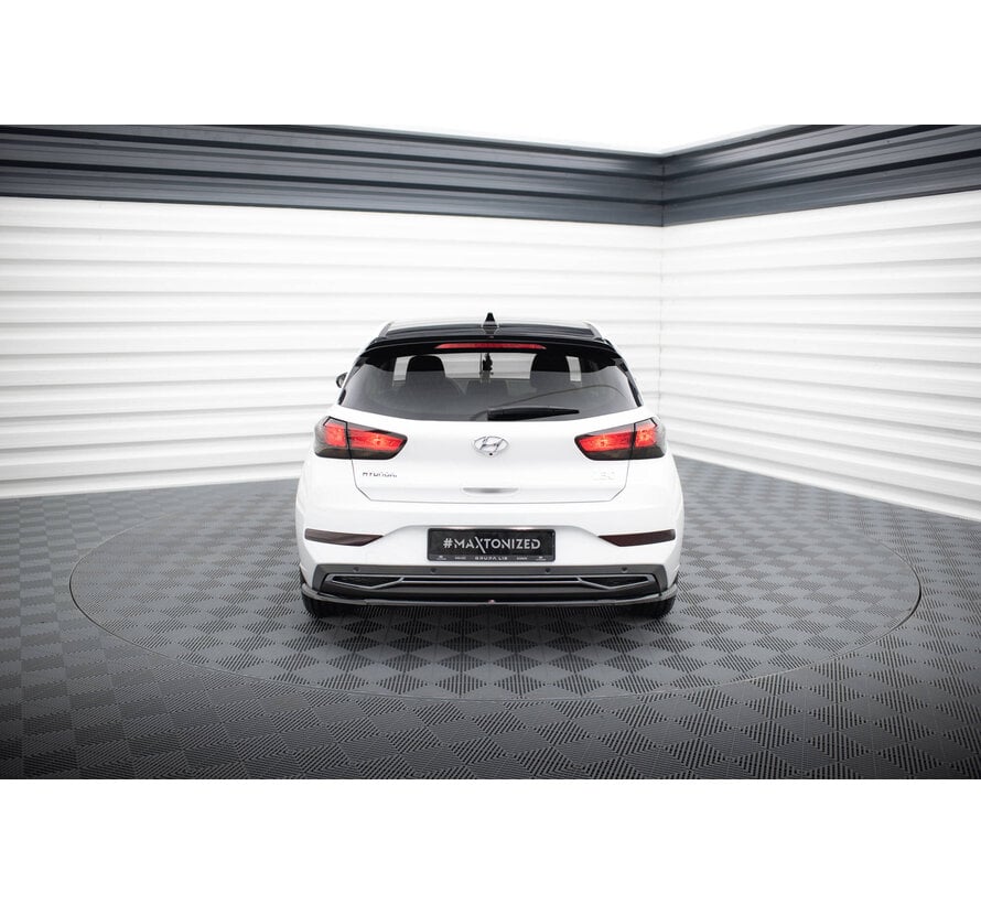 Maxton Design Central Rear Splitter Hyundai I30 Mk3 Facelift