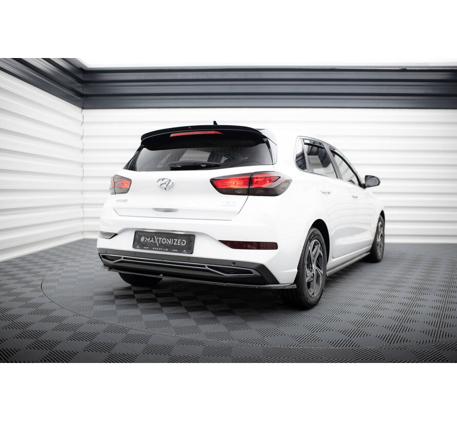 Maxton Design Central Rear Splitter Hyundai I30 Mk3 Facelift