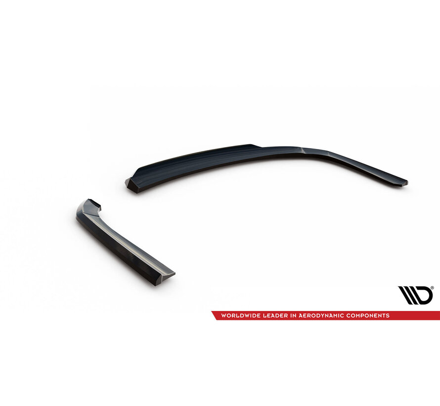 Maxton Design Central Rear Splitter (with vertical bars) Kia Optima Mk3