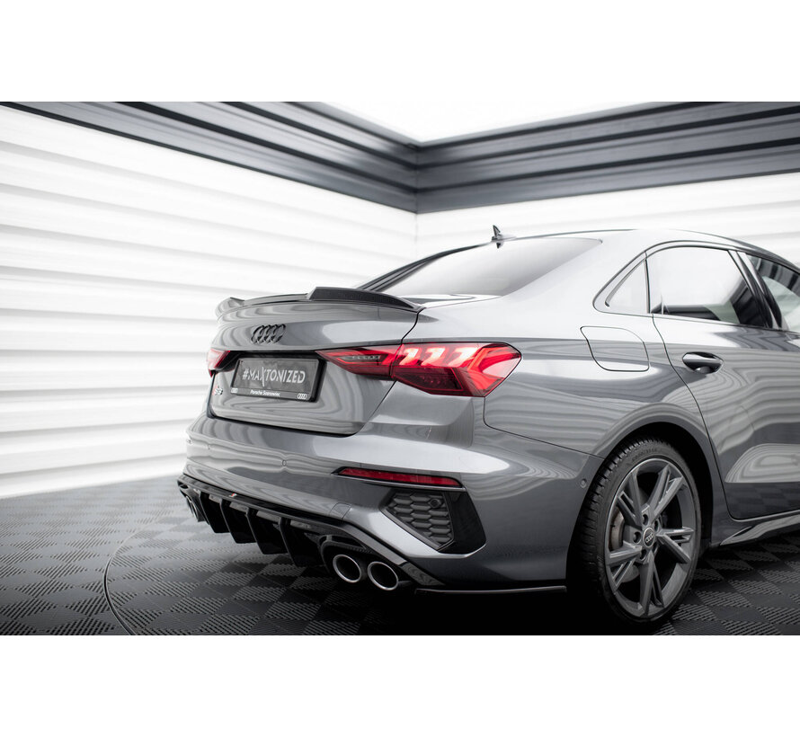 Maxton Design Spoiler Cap 3D Audi A3 / A3 S-Line / S3 / RS3 Sedan 8Y