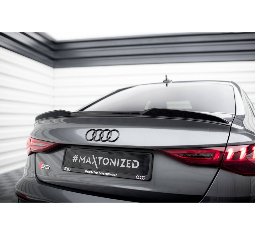 Maxton Design Spoiler Cap 3D Audi A3 / A3 S-Line / S3 / RS3 Sedan 8Y