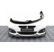 Maxton Design Maxton Design Front Splitter V.4 CSL Look BMW 1 M-Pack / M140i F20 Facelift