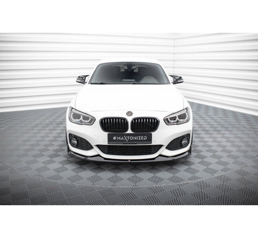 Maxton Design Front Splitter V.4 CSL Look BMW 1 M-Pack / M140i F20 Facelift