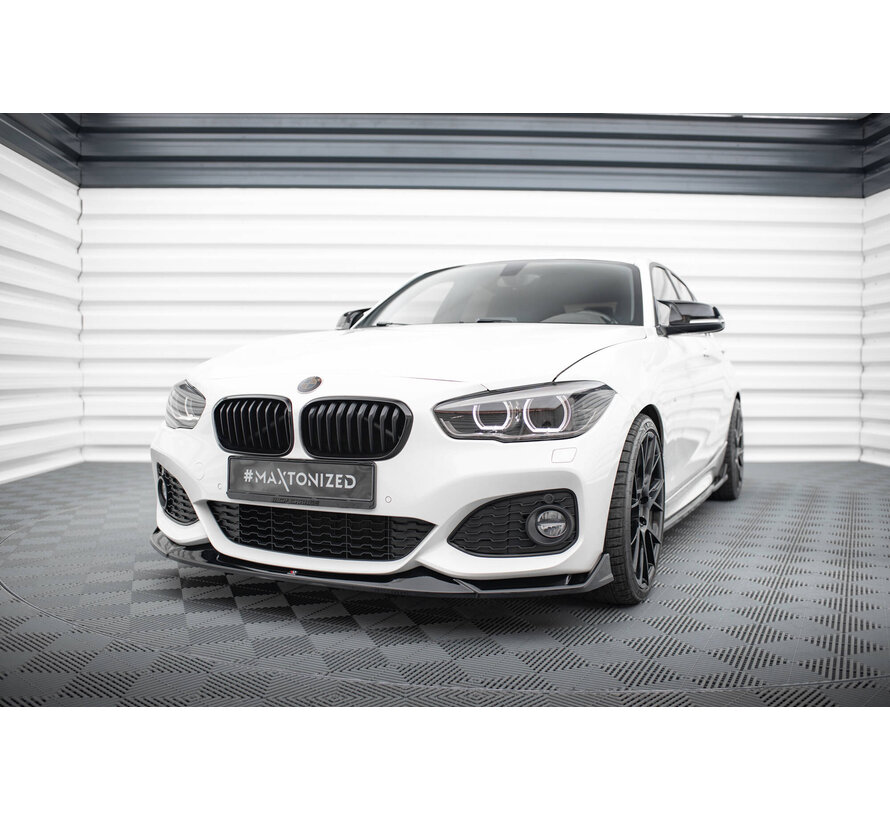 Maxton Design Front Splitter V.4 CSL Look BMW 1 M-Pack / M140i F20 Facelift