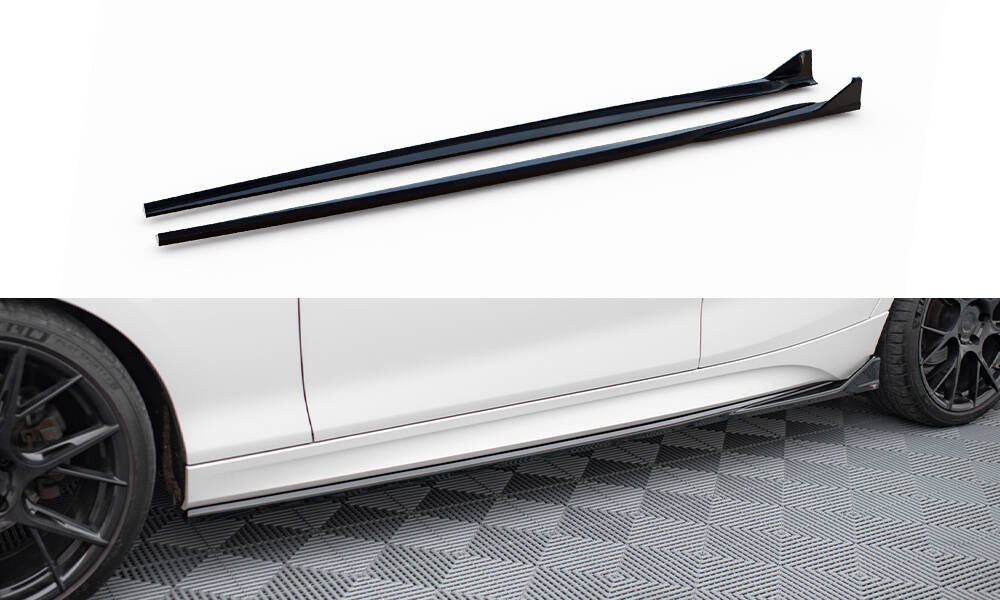 Side Skirts Diffusers BMW 1 M-Pack E87 Facelift