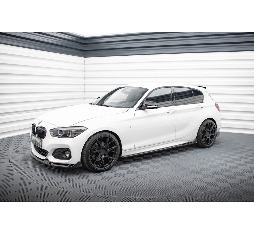 Maxton Design Side Skirts Diffusers V.3 CSL Look BMW 1 M-Pack / M140i F20 Facelift