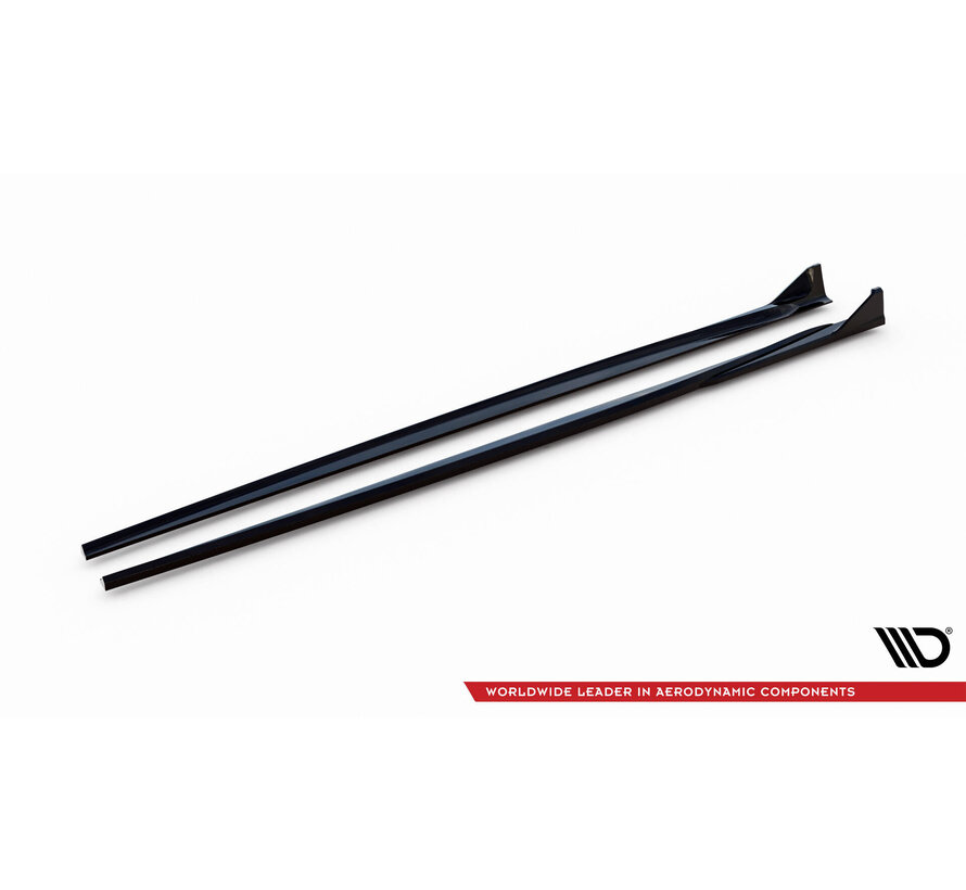 Maxton Design Side Skirts Diffusers V.3 CSL Look BMW 1 M-Pack / M140i F20 Facelift