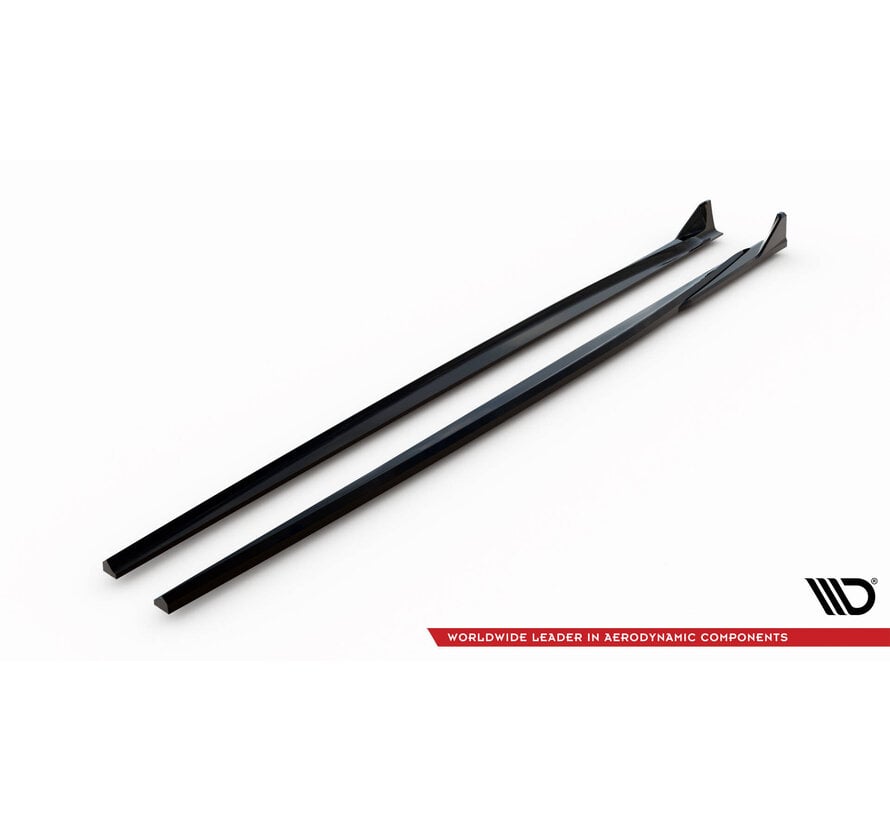 Maxton Design Side Skirts Diffusers V.3 CSL Look BMW 1 M-Pack / M140i F20 Facelift