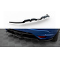 Maxton Design Central Rear Splitter (with vertical bars) Renault Megane RS Mk3