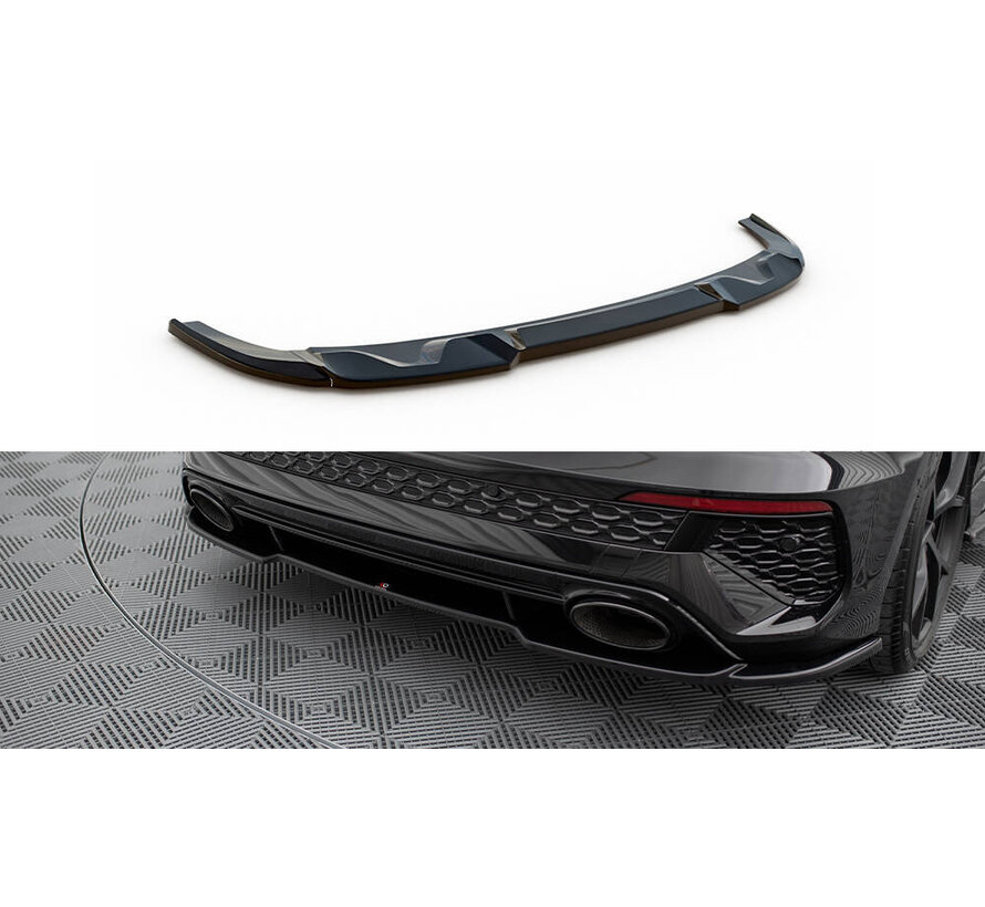 Maxton Design Central Rear Splitter Audi RS3 Sportback 8Y