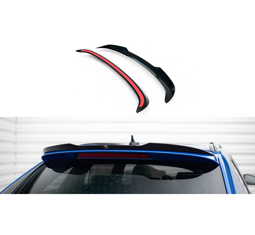 Maxton Design Spoiler Cap Skoda Superb Sportline Combi Mk3 Facelift