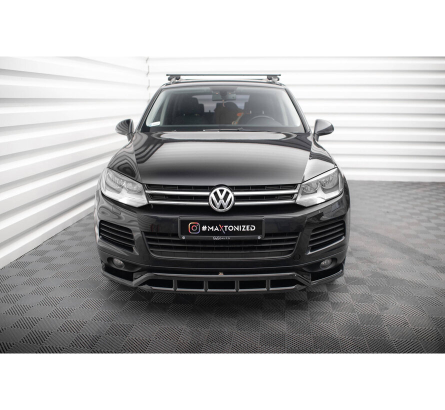 Maxton Design Front Splitter Volkswagen Touareg Mk2