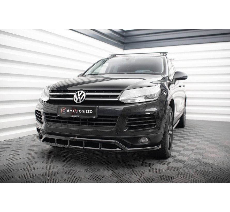 Maxton Design Front Splitter Volkswagen Touareg Mk2